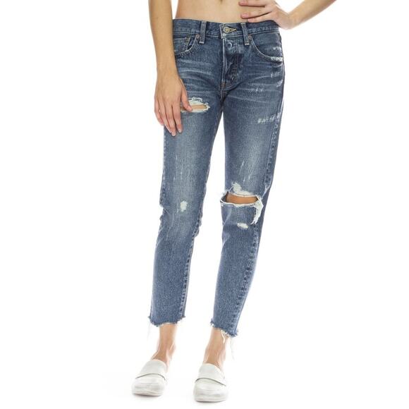 MOUSSY Vintage Ashland Tapered Jeans Size 24 - Picture 1 of 16